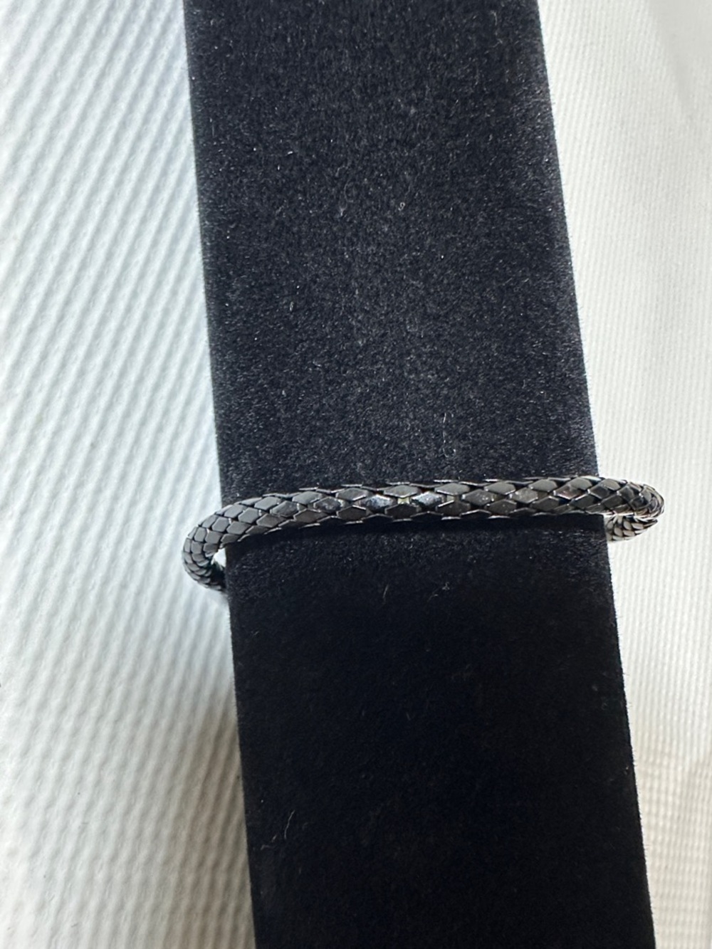Black Braided Snake Chain Bracelet - Women Jewelry